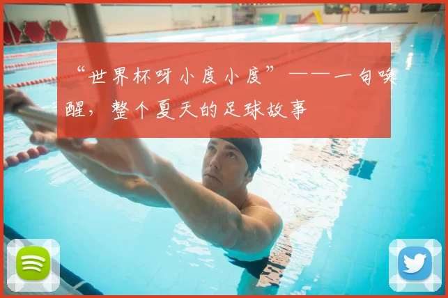 “世界杯呀小度小度”——一句唤醒，整个夏天的足球故事