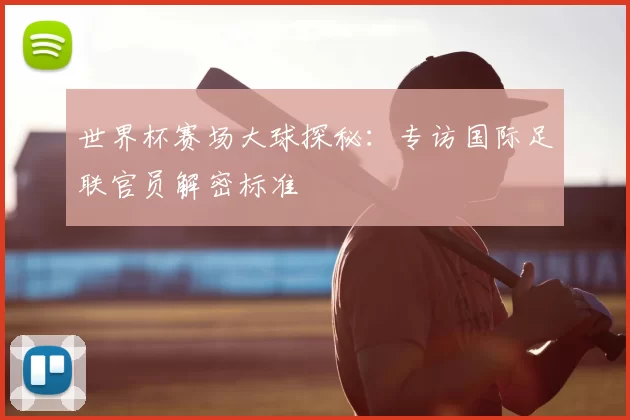 世界杯赛场大球探秘:专访国际足联官员解密标准